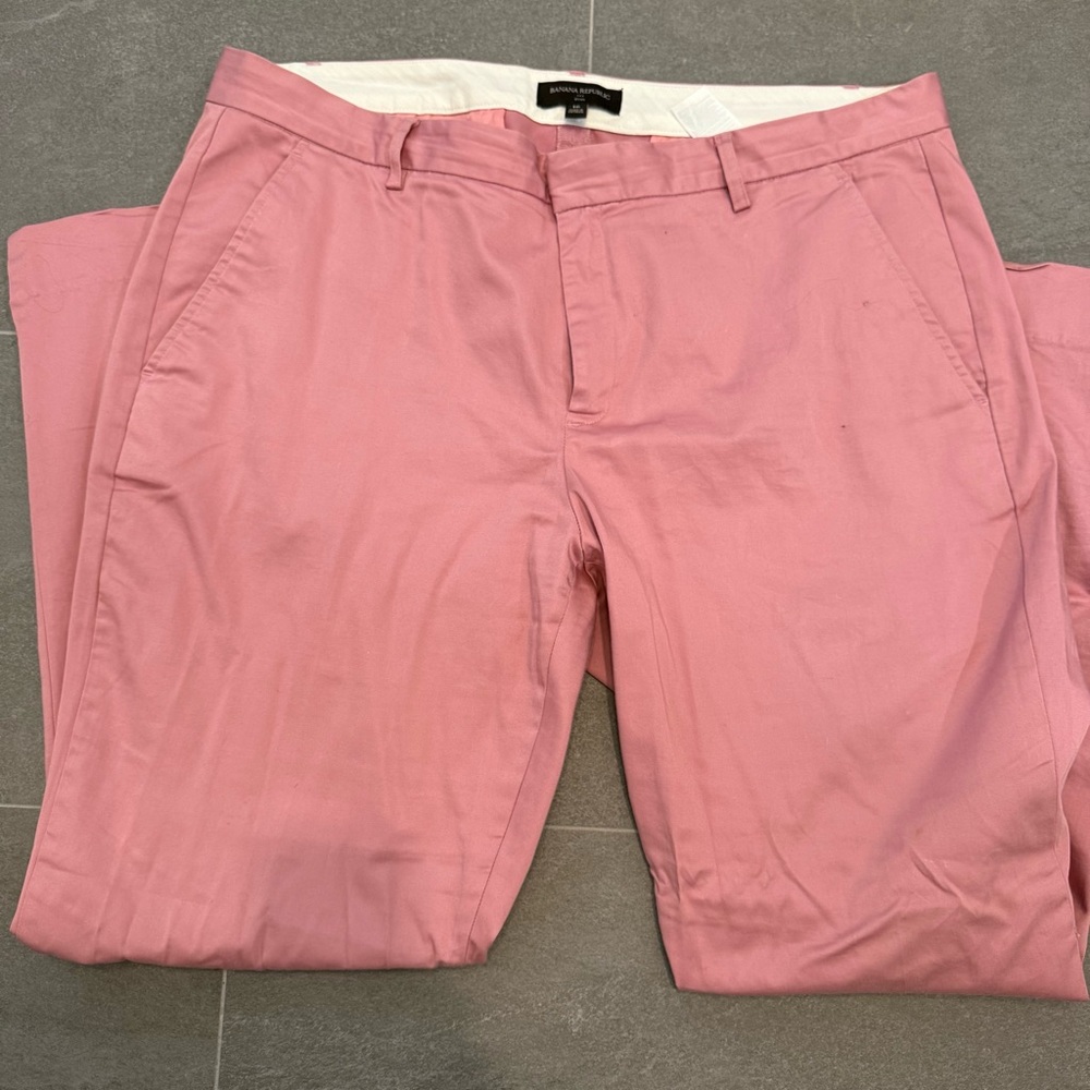 Banana Republic Ryan Pink Women's Trousers